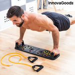 Push Up-Board mit Stretchband | Für ein komplettes Oberkörper-Workout