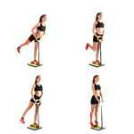 Fitness-Plattform für Beine, Po und Arme