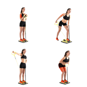 Fitness-Plattform für Beine, Po und Arme